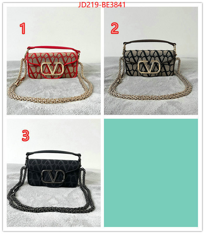 Valentino Bags (TOP)-LOC-V Logo ,top perfect fake ,ID: BE3841,$: 219USD