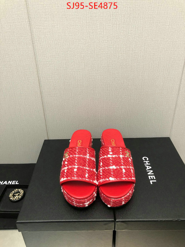 Women Shoes-Chanel,replica us , ID: SE4875,$: 95USD