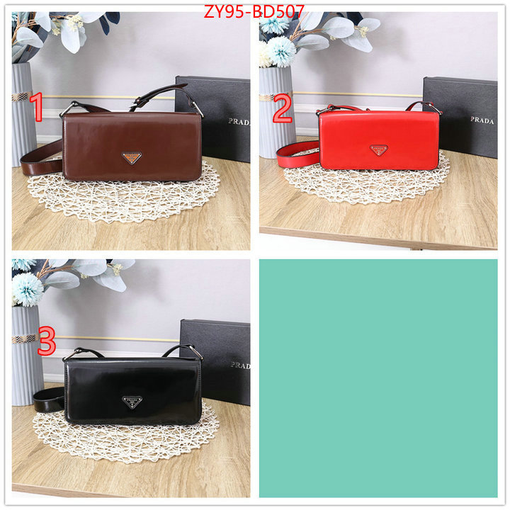 Prada Bags(4A)-Diagonal-,high-end designer ,ID: BD507,$: 95USD