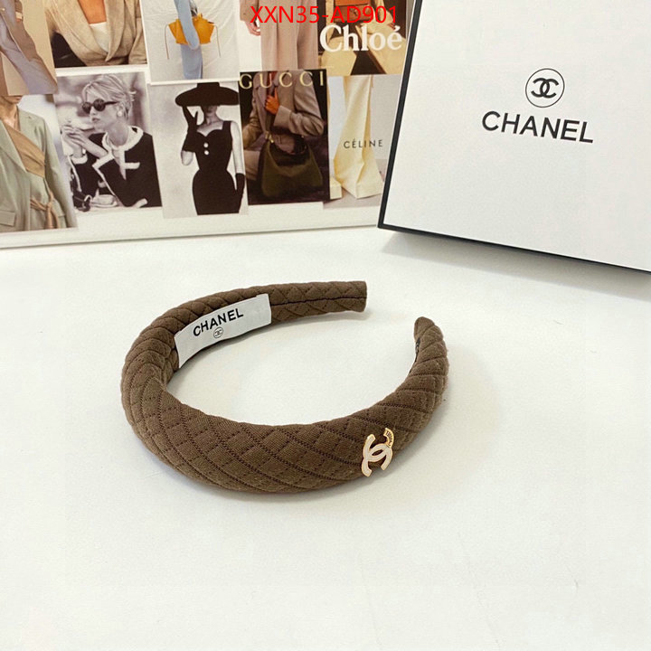 Hair band-Chanel,top perfect fake , ID: AD901,$: 35USD