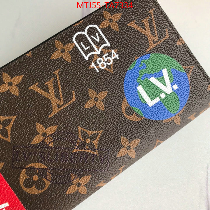 LV Bags(4A)-Wallet,ID: TA7334,$: 55USD