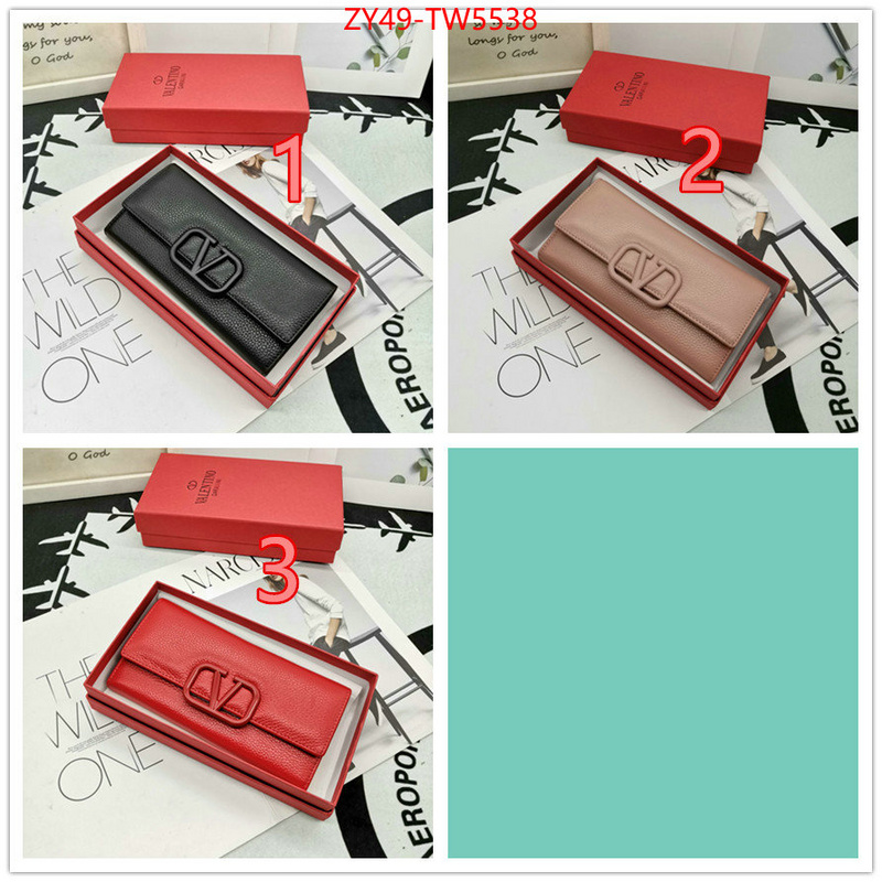 Valentino Bags(4A)-Wallet,quality replica ,ID: TW5538,$: 49USD