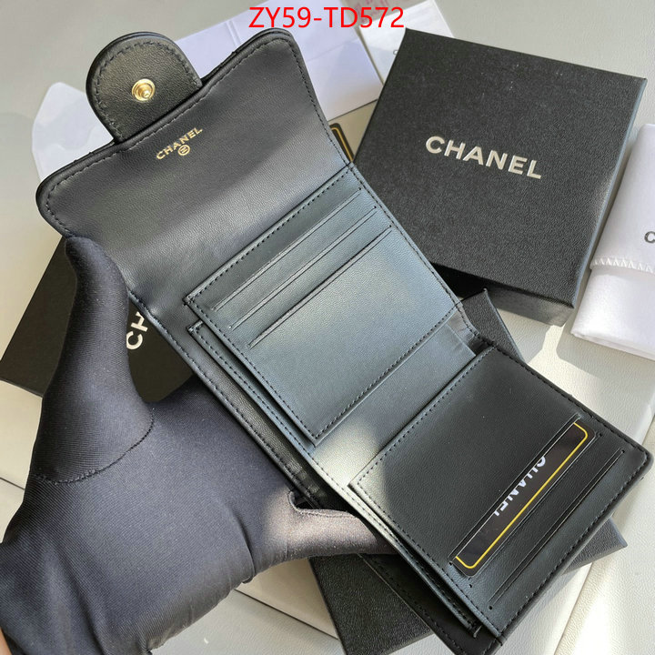 Chanel Bags(4A)-Wallet-,ID: TD572,$: 59USD