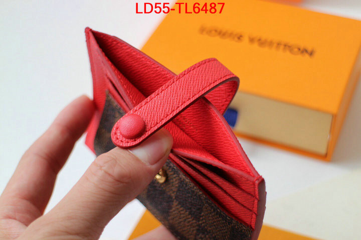 LV Bags(TOP)-Wallet,ID:TL6487,$: 55USD