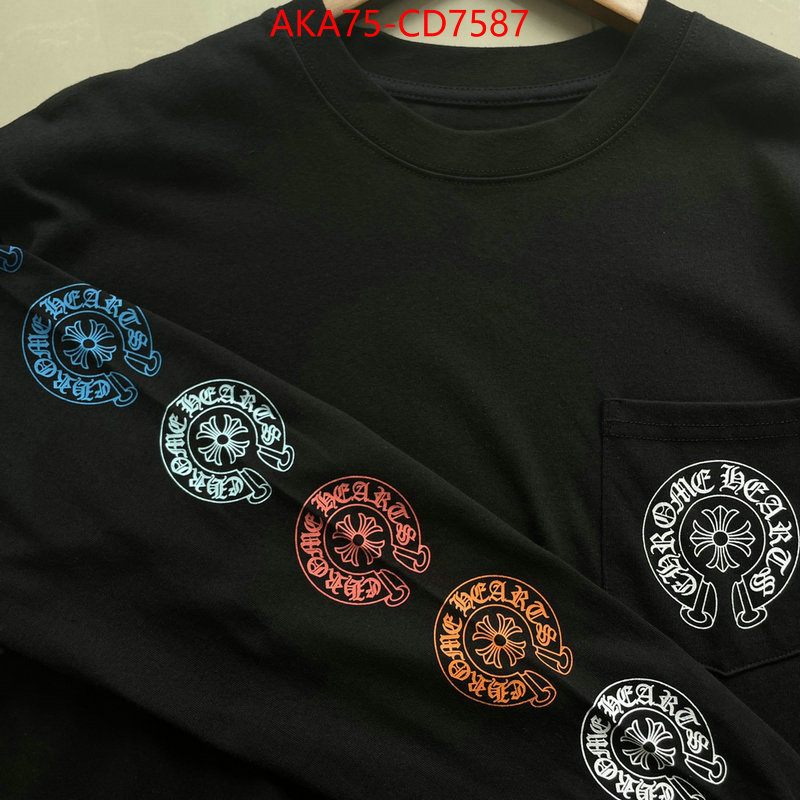 Clothing-Chrome Hearts,where can you buy replica , ID: CD7587,$: 75USD