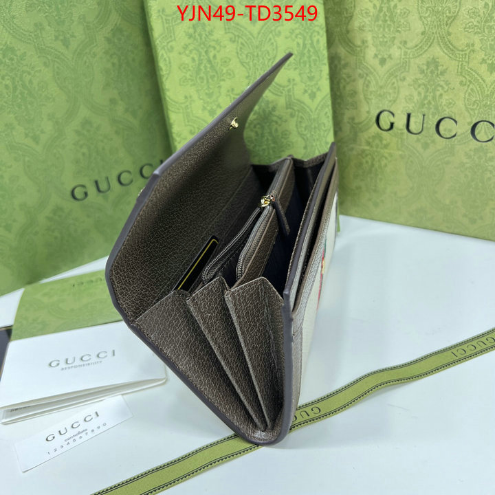 Gucci Bags(4A)-Wallet-,where quality designer replica ,ID: TD3549,$: 49USD