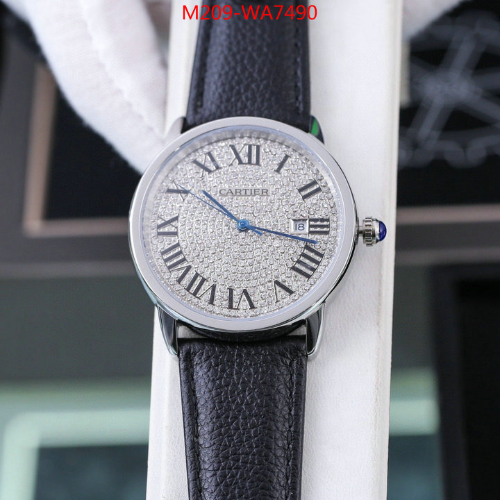 Watch(4A)-Cartier,the most popular , ID: WA7490,$: 209USD