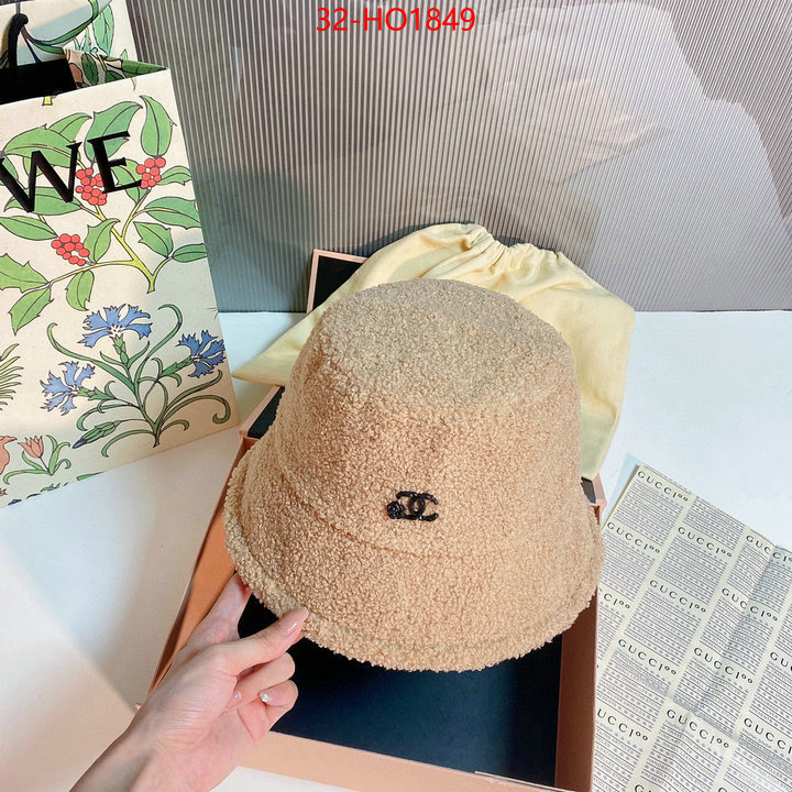 Cap (Hat)-Chanel,sell online luxury designer , ID: HO1849,$: 32USD