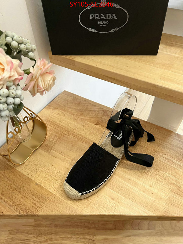 Women Shoes-Prada,perfect , ID: SE2846,$: 105USD