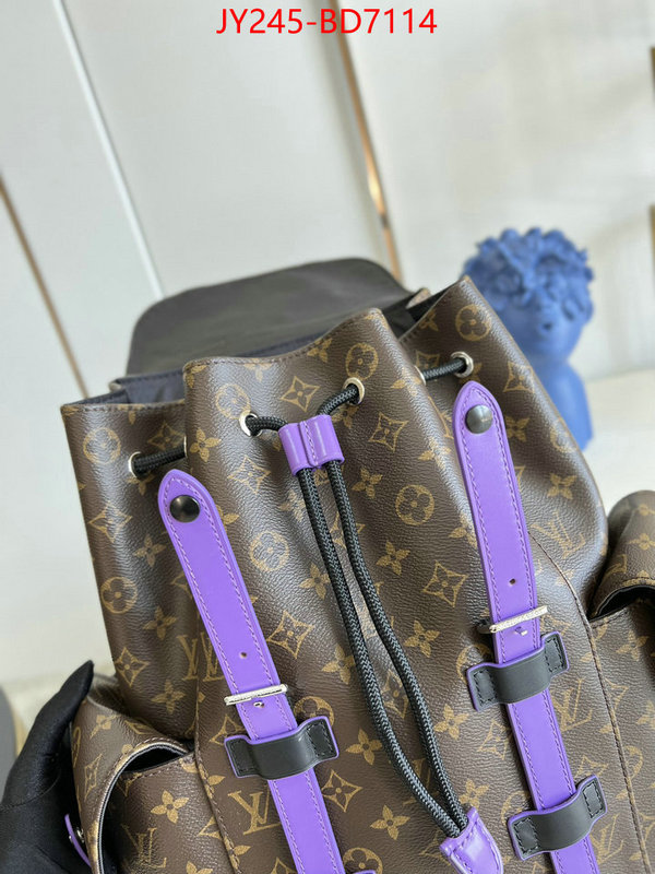 LV Bags(TOP)-Backpack-,ID: BD7114,$: 245USD
