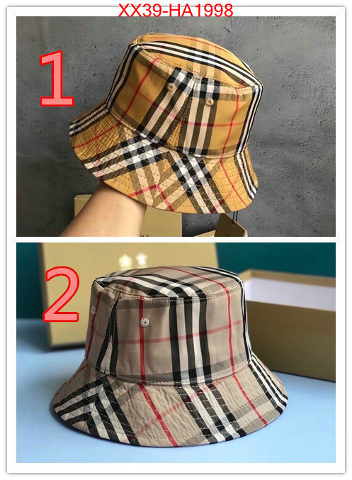 Cap (Hat)-Burberry,best website for replica , ID:HA1998,$: 39USD