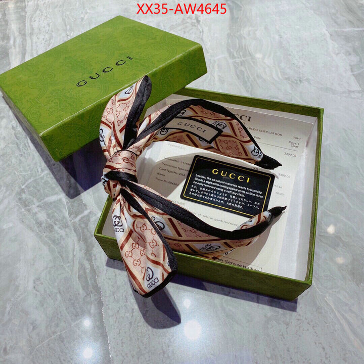 Hair band-Gucci,2023 replica wholesale cheap sales online , ID: AW4645,$: 35USD