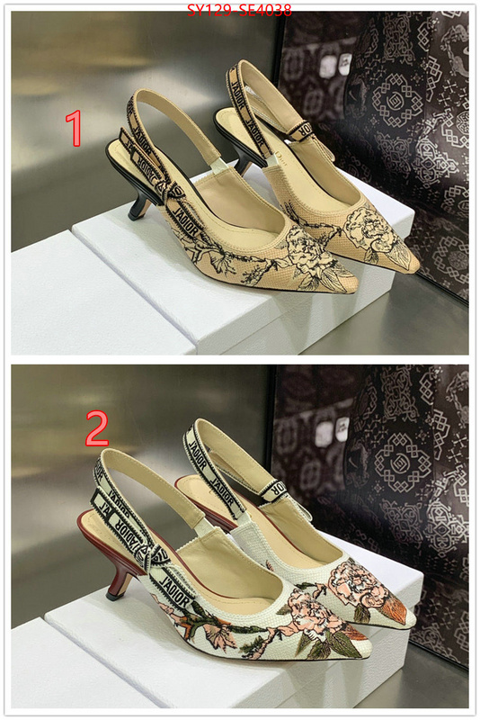 Women Shoes-Dior,top brands like , ID: SE4038,$: 129USD