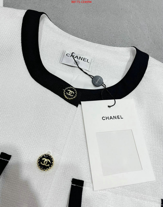 Clothing-Chanel,2023 perfect replica designer , ID: CE4994,$: 175USD