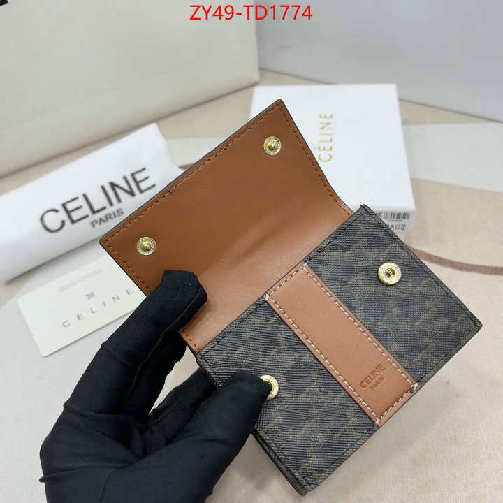 CELINE Bags(4A)-Wallet,designer 7 star replica ,ID: TD1774,$: 49USD