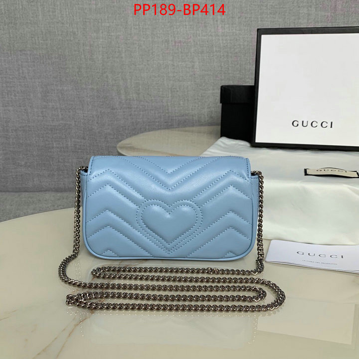 Gucci Bags(TOP)-Marmont,ID: BP414,$:189USD