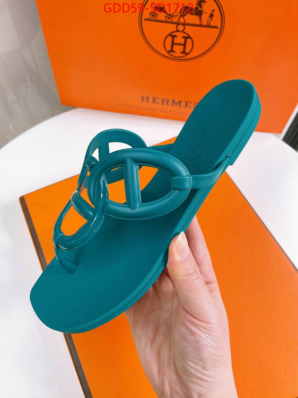 Women Shoes-Hermes,wholesale 2023 replica , ID: SD1712,$: 59USD