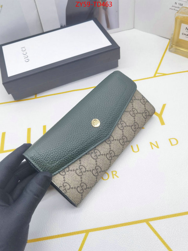 Gucci Bags(4A)-Wallet-,ID: TD463,$: 59USD