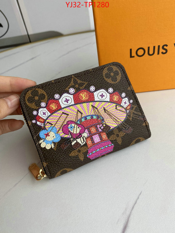 LV Bags(4A)-Wallet,ID: TP1279,$: 32USD