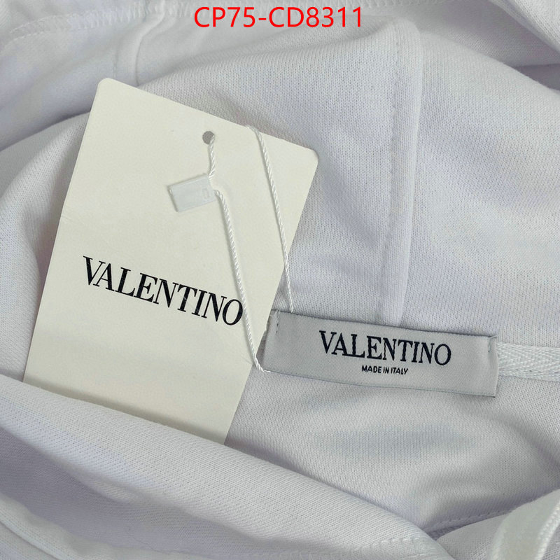 Clothing-Valentino,7 star quality designer replica , ID: CD8311,$: 75USD