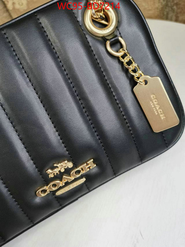 Coach Bags(4A)-Handbag-,buy luxury 2023 ,ID: BD7214,$: 95USD