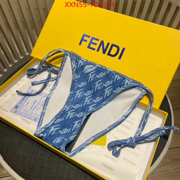 Swimsuit-Fendi,high quality replica designer , ID: YD3234,$: 55USD