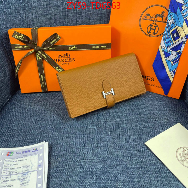 Hermes Bags(4A)-Wallet-,the best quality replica ,ID: TD6563,$: 59USD