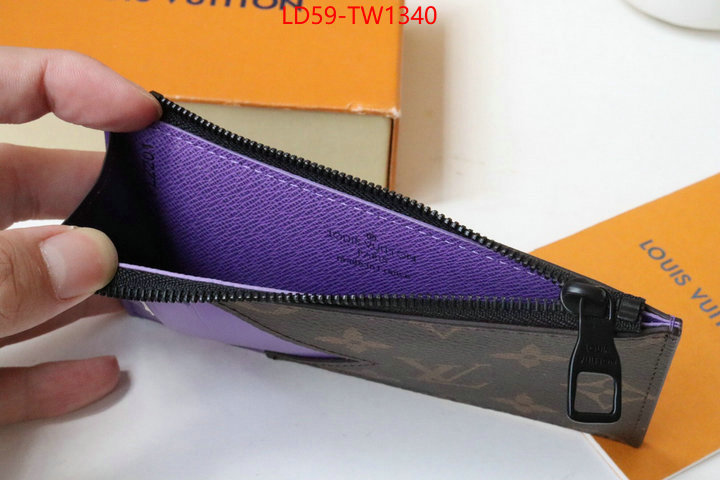 LV Bags(TOP)-Wallet,ID: TW1340,$: 59USD