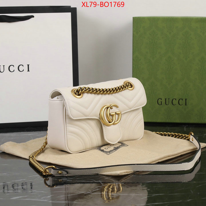 Gucci Bags(4A)-Marmont,buy the best high quality replica ,ID: BO1769,$: 79USD