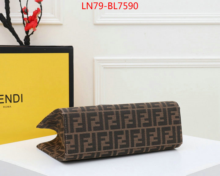 Fendi Bags(4A)-Baguette-,designer high replica ,ID: BL7590,$: 79USD