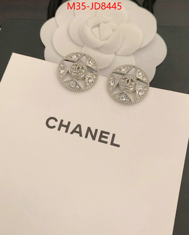 Jewelry-Chanel,we provide top cheap aaaaa , ID: JD8445,$: 35USD