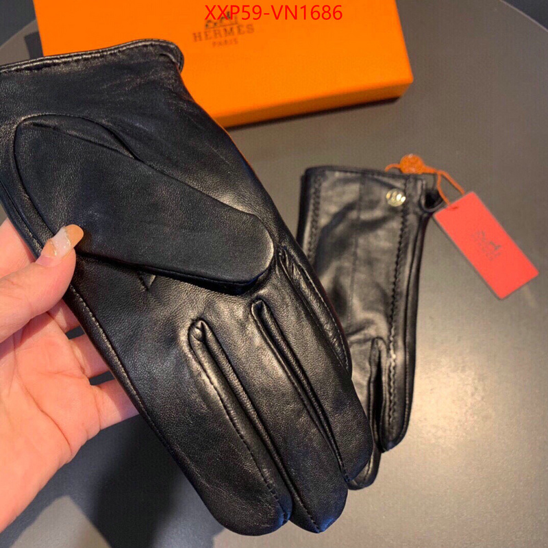 Gloves-Hermes,top fake designer , ID: VN1686,$: 59USD