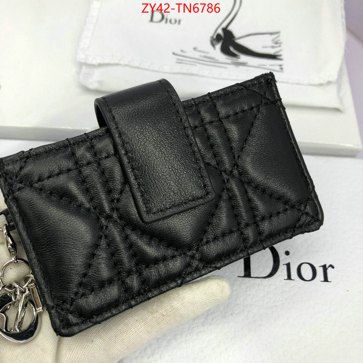 Dior Bags(4A)-Wallet-,ID: TN6786,$: 42USD