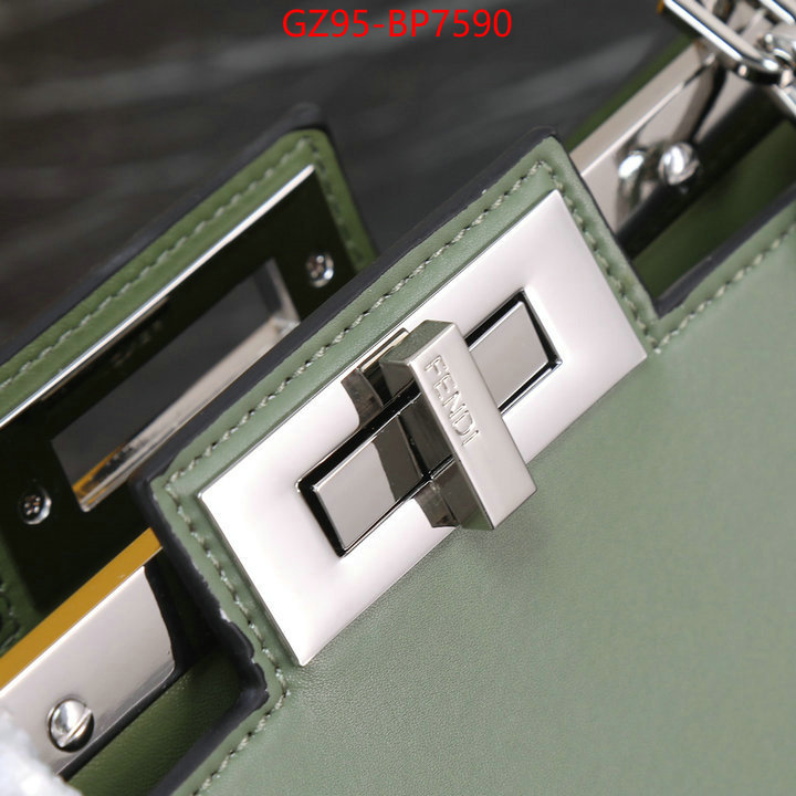 Fendi Bags(4A)-Handbag-,1:1 replica ,ID: BP7590,$: 95USD