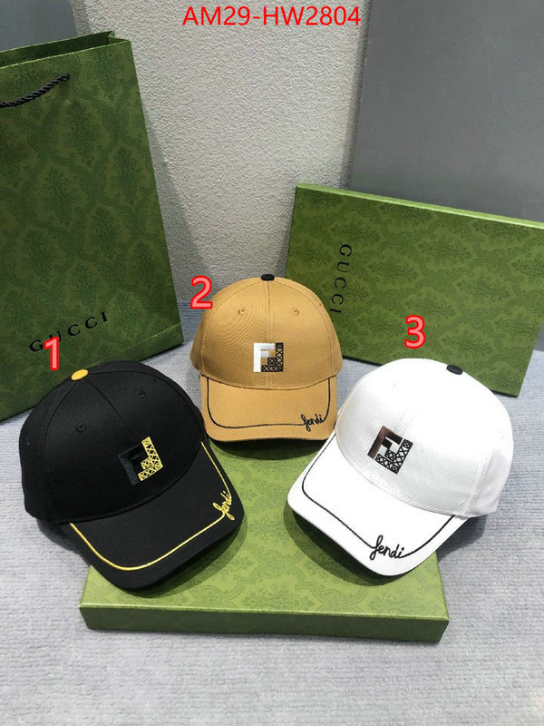 Cap (Hat)-Fendi,quality replica , ID: HW2804,$: 29USD