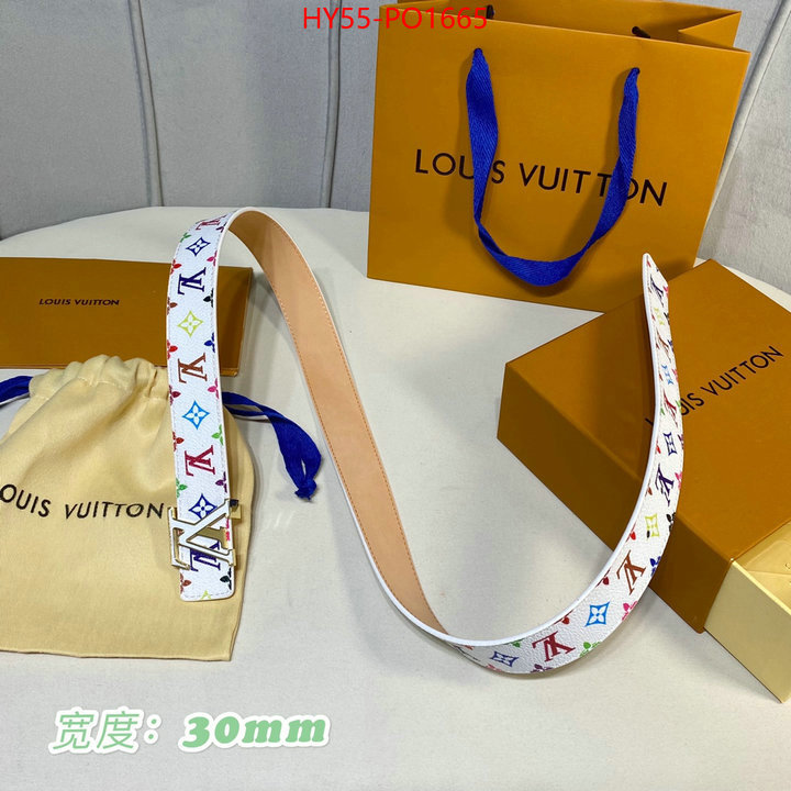 Belts-LV,what's the best place to buy replica , ID: PO1665,$: 55USD