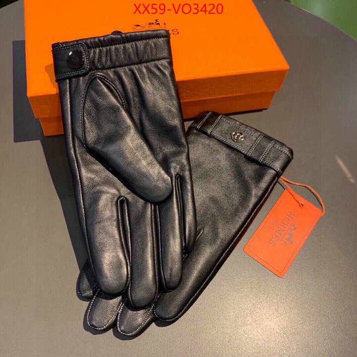 Gloves-Hermes,top grade , ID: VO3420,$: 59USD