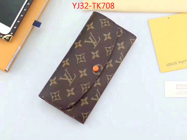 LV Bags(4A)-Wallet,ID: TK708,$:32USD