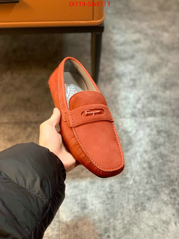 Men shoes-Ferragamo,replica shop , ID: SN8113,$: 119USD