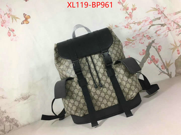 Gucci Bags(4A)-Backpack-,fake high quality ,ID: BP961,$: 119USD