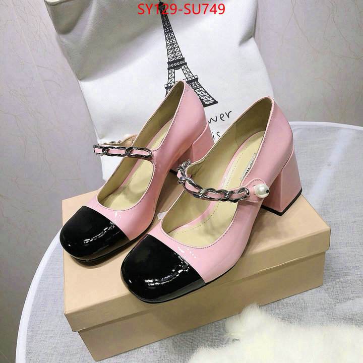 Women Shoes-Miu Miu,perfect quality ,luxury fashion replica designers , ID: SU749,$: 129USD