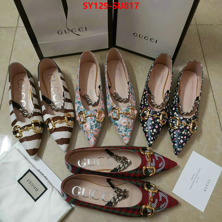 Women Shoes-Gucci,where can i buy the best quality , ID: SU817,$: 129USD