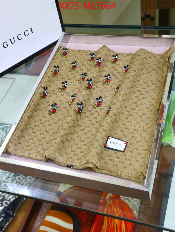 Scarf-Gucci,fake designer , ID: ML7664,$: 75USD