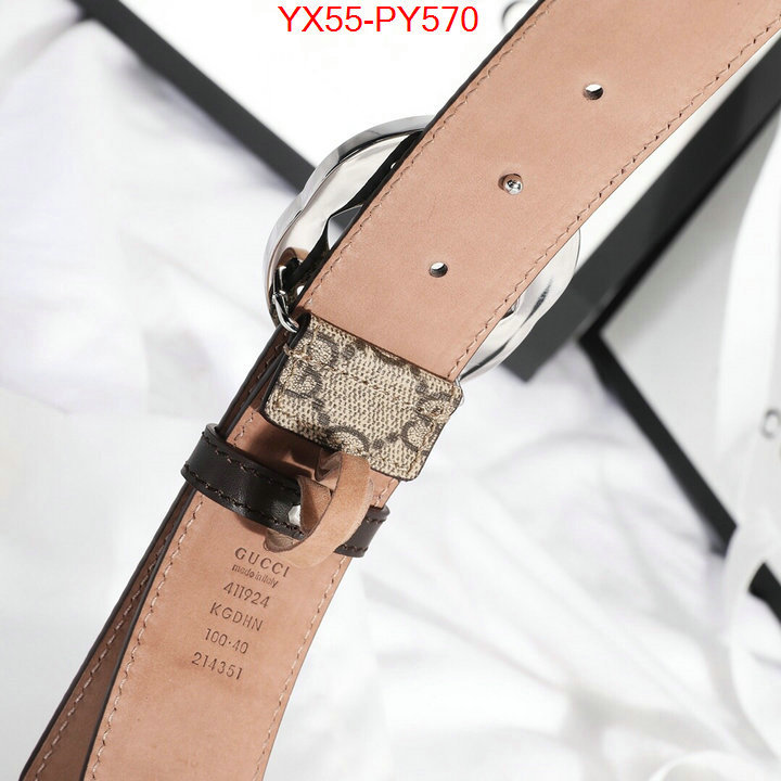 Belts-Gucci,best quality replica , ID: PY570,$:55USD