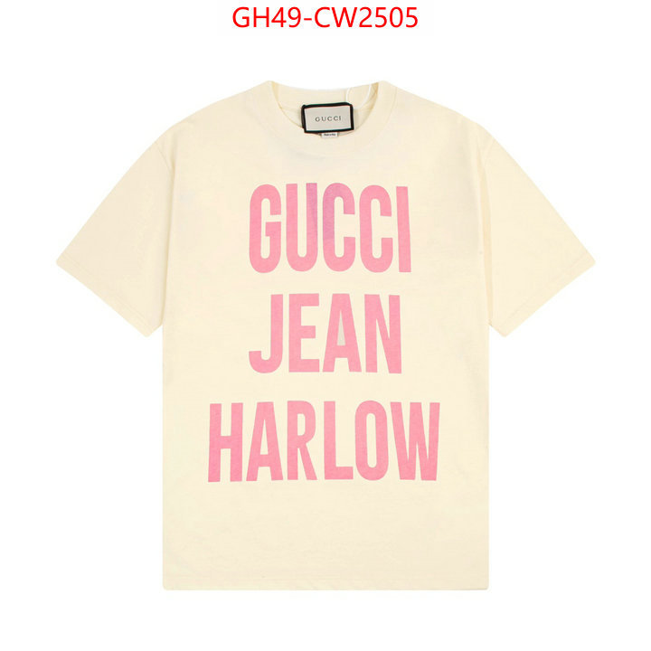 Clothing-Gucci,top quality website , ID: CW2505,$: 49USD