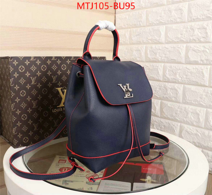 LV Bags(4A)-Backpack-,wholesale imitation designer replicas ,ID: BU95,$: 105USD