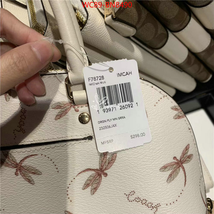 Coach Bags(4A)-Handbag-,best quality replica ,ID: BN8490,$: 89USD