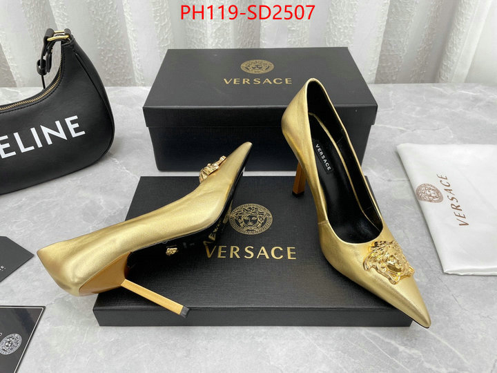 Women Shoes-Versace,top quality fake , ID: SD2507,$: 119USD