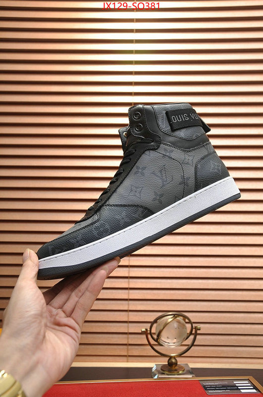 Men Shoes-LV,fake , ID: SO381,$: 129USD