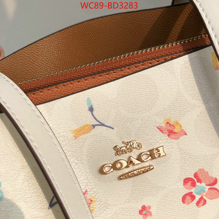 Coach Bags(4A)-Tote-,highest quality replica ,ID: BD3283,$: 89USD